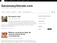 Tablet Screenshot of ganamasyliberate.com